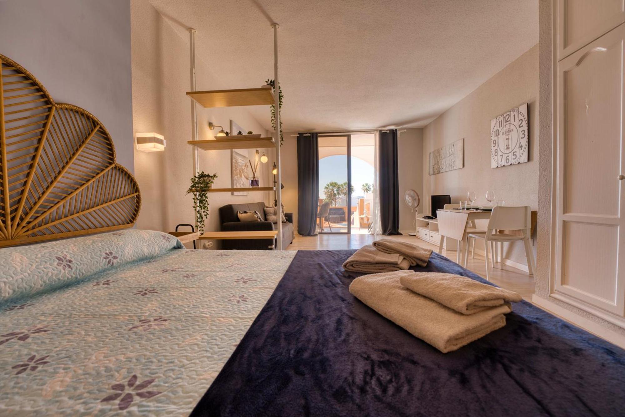 Estudio Con Terraza Y Vistas Espectaculares Ov302 阿德耶 外观 照片